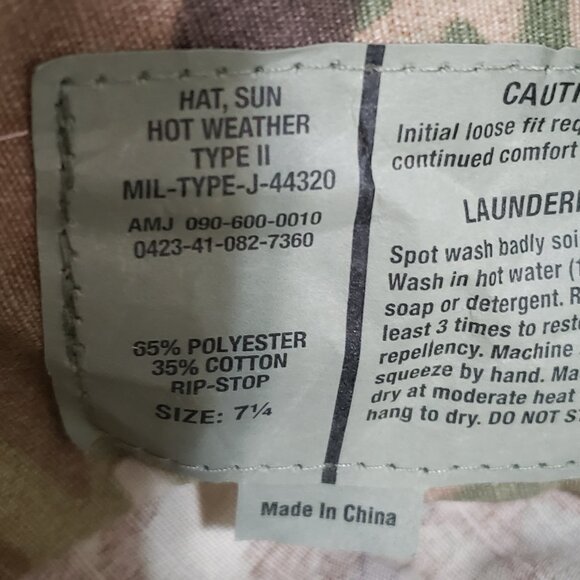 Tactical Camouflage Buni Hat Military Outdoor Hat - Picture 13 of 15